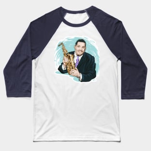 Cannonball Adderley - An illustration by Paul Cemmick Baseball T-Shirt